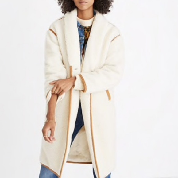 Madewell Jackets & Blazers - Madewell Cozy Sherpa Coat XS